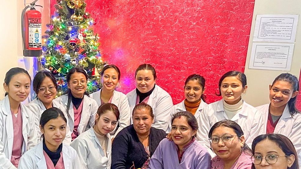 The APC nursing and laboratory team